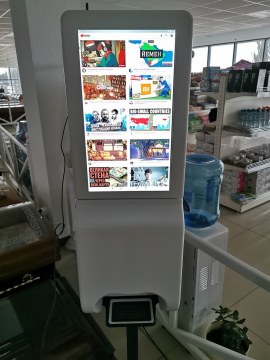 Рекламный стенд-санитайзер Android (б/у) Кишинев Рекламный стенд-санитайзер Android (б/у) Кишинев